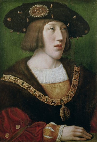 Porträt von Karl V. (1500-58), 1516 von Bernard van Orley